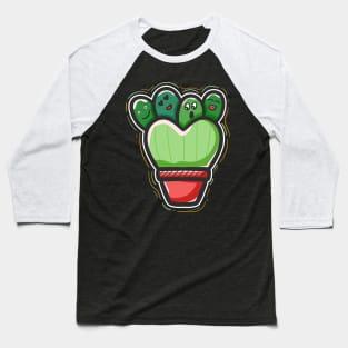 Cactus Lover Baseball T-Shirt